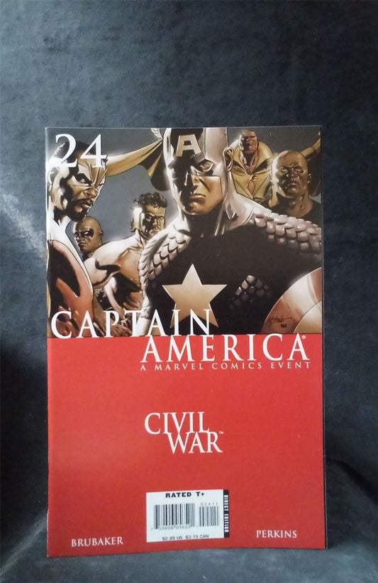 Captain America #24 2007 Marvel Comics Comic Book