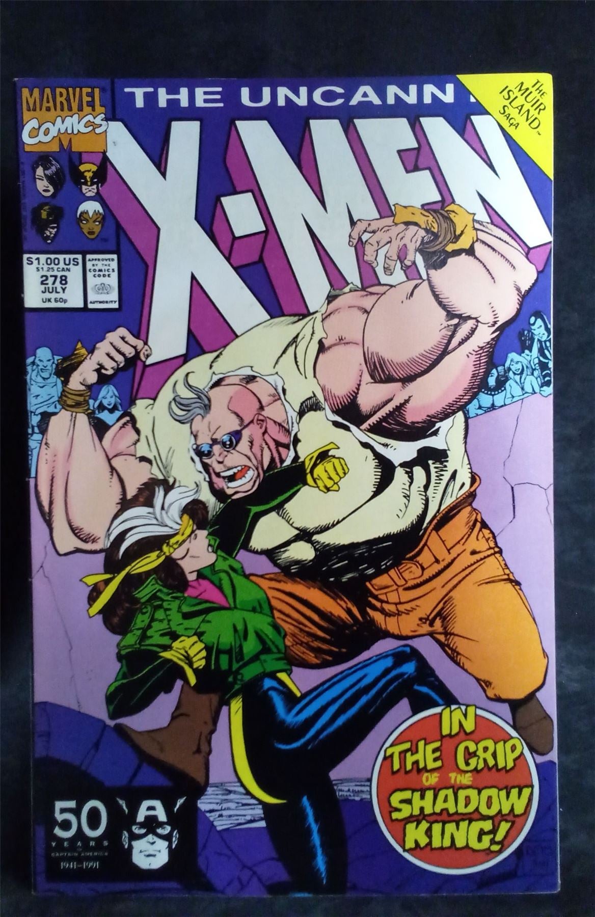 The Uncanny X-Men #278 1991 Marvel Comics Comic Book