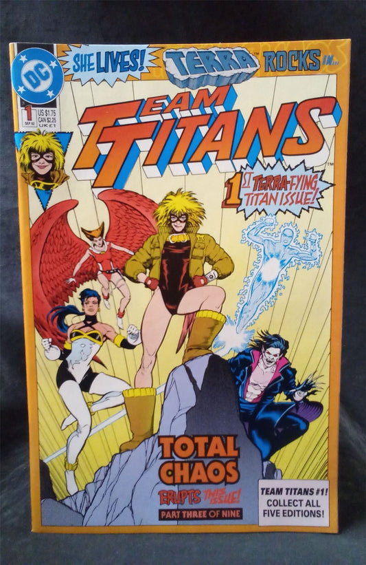 Team Titans #1 Cover E 1992 DC Comics Comic Book