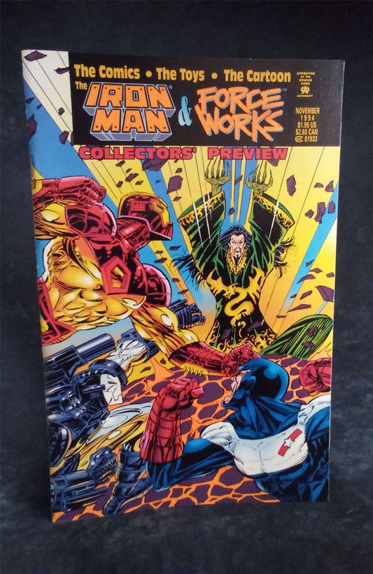 Iron Man & Force Works Collectors' Preview 1994 Marvel Comics Comic Book