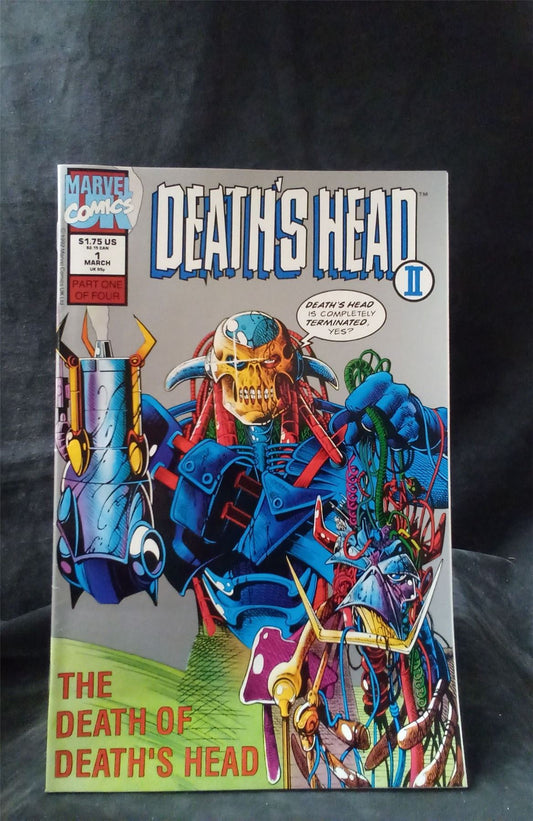 Death's Head II #1 Second printing 1992 Marvel Comics Comic Book