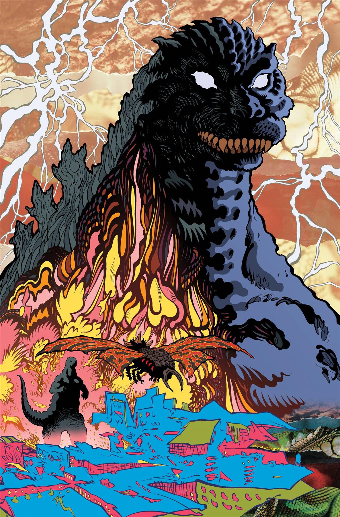 Godzilla Rivals Vs Battra Oneshot Cvr C 10 Copy Ono Incv (ne Idw Publishing Comic Book