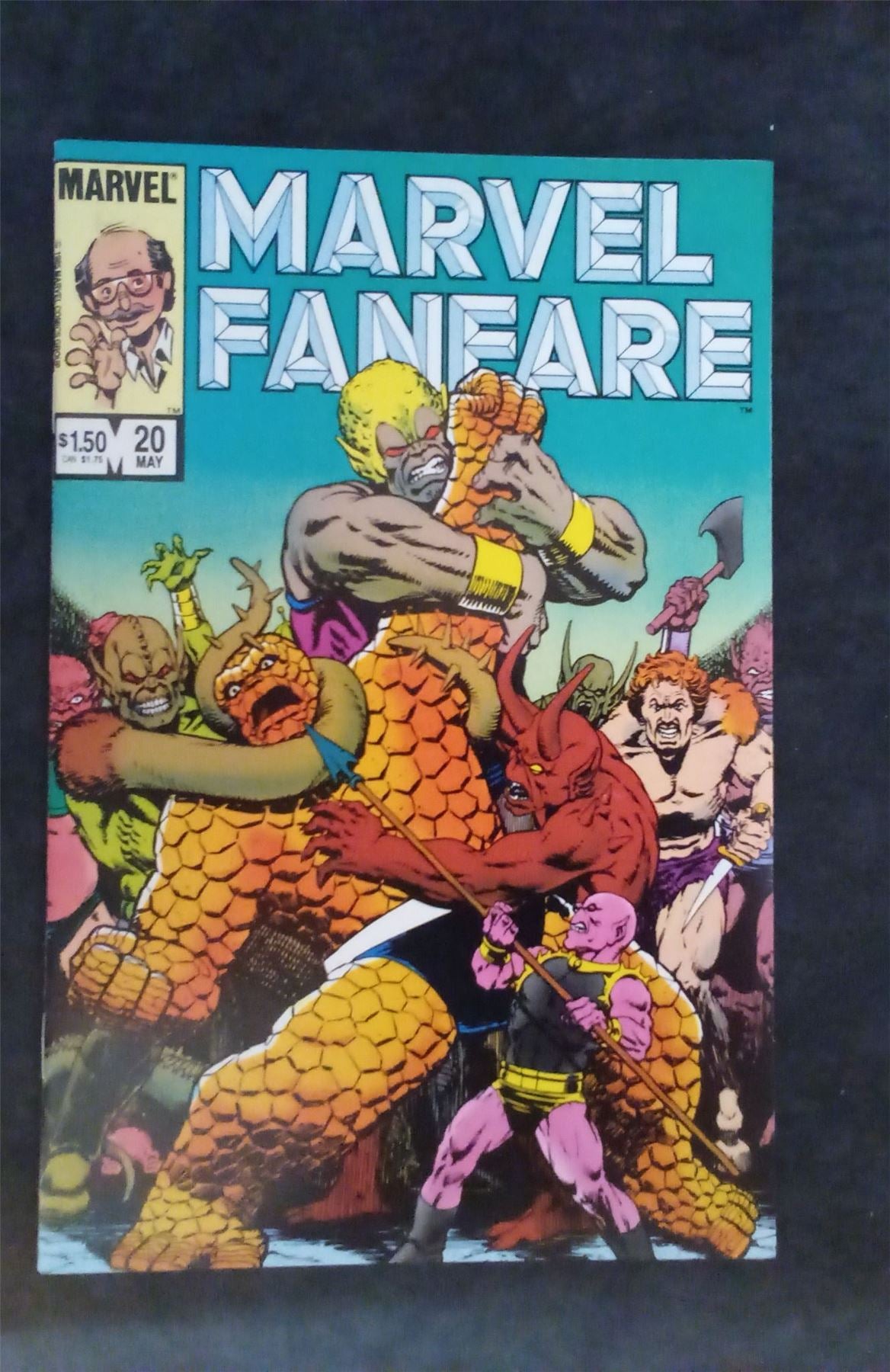 Marvel Fanfare #20 1985 marvel Comic Book
