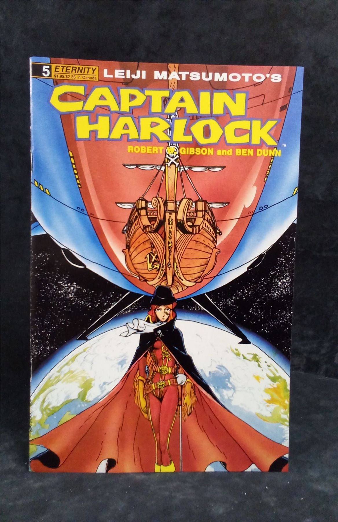 Captain Harlock #5 1990 eternity Comic Book