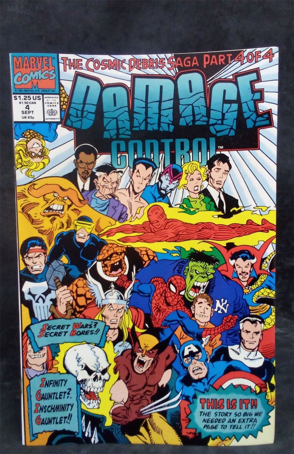Damage Control #4 1991 Marvel Comics Comic Book