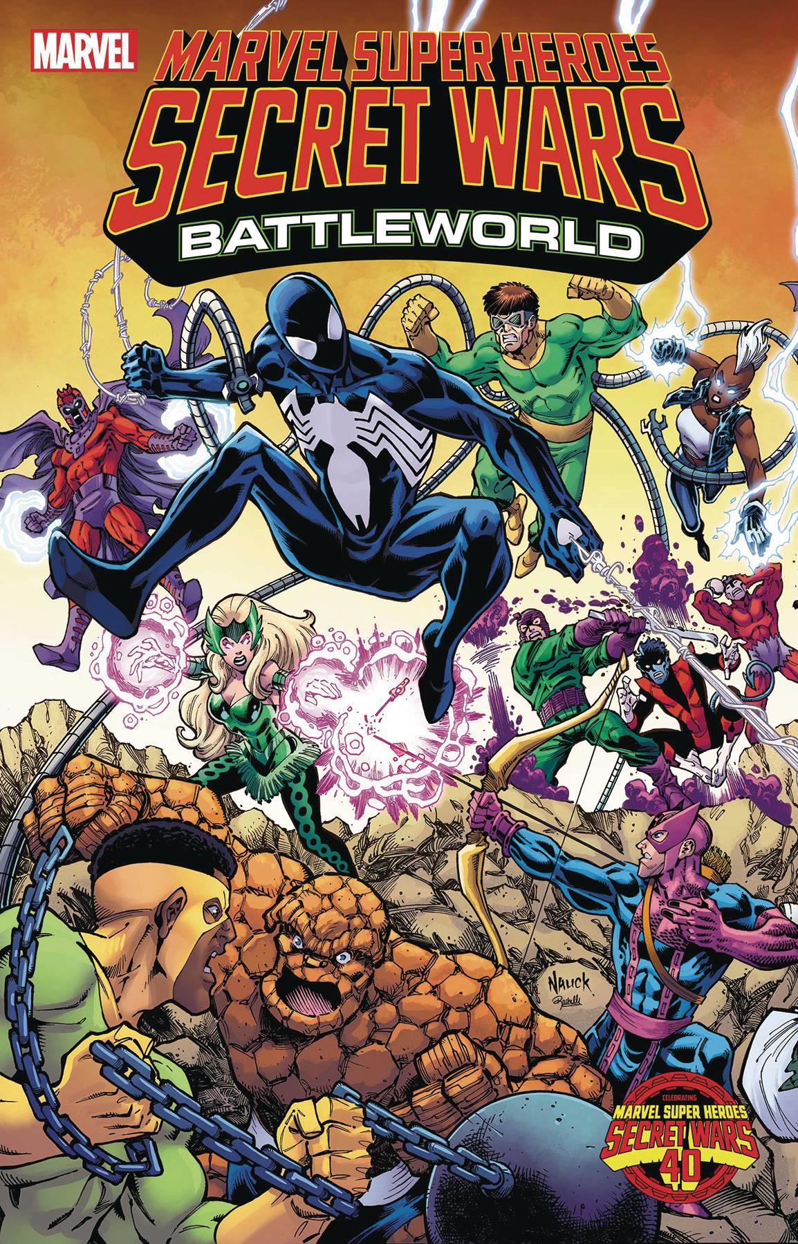 Msh Secret Wars Battleworld #1 Todd Nauck Connect Var (Todd Nauck Connect Var) Marvel Prh Comic Book 2023