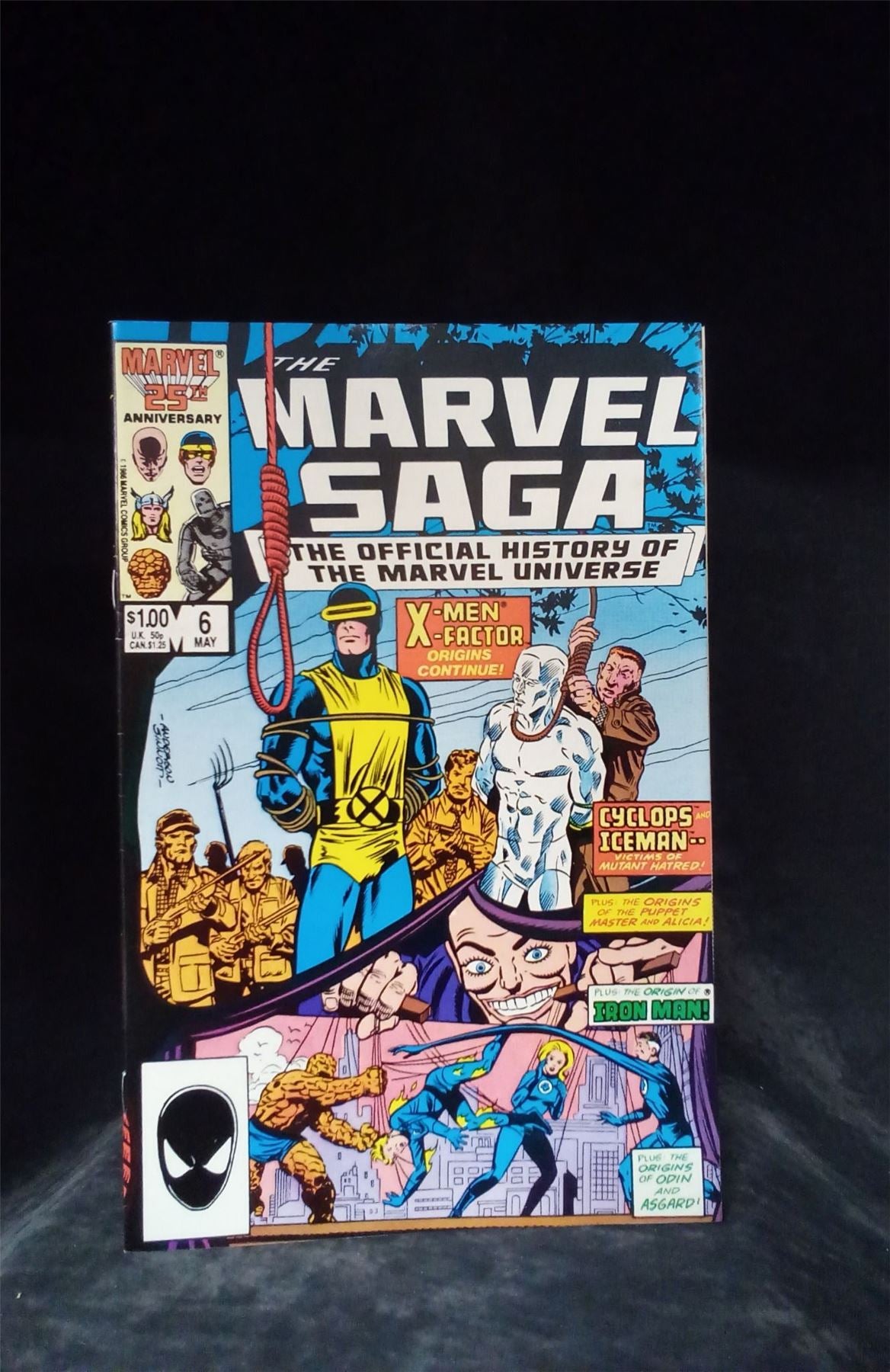 The Marvel Saga The Official History of the Marvel Universe #6 1986 Marvel Comics Comic Book