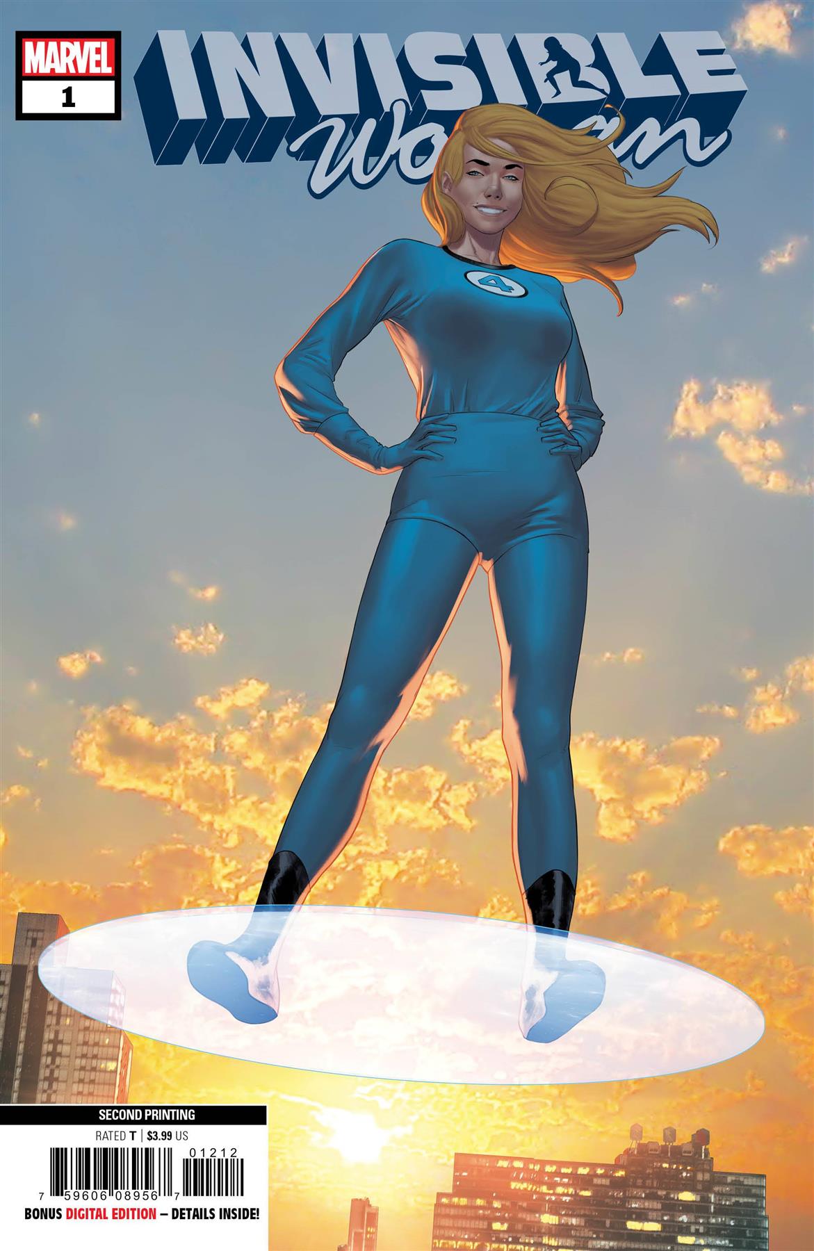 Invisible Woman #1 (of 5) 2nd Ptg Var Marvel Comics Comic Book