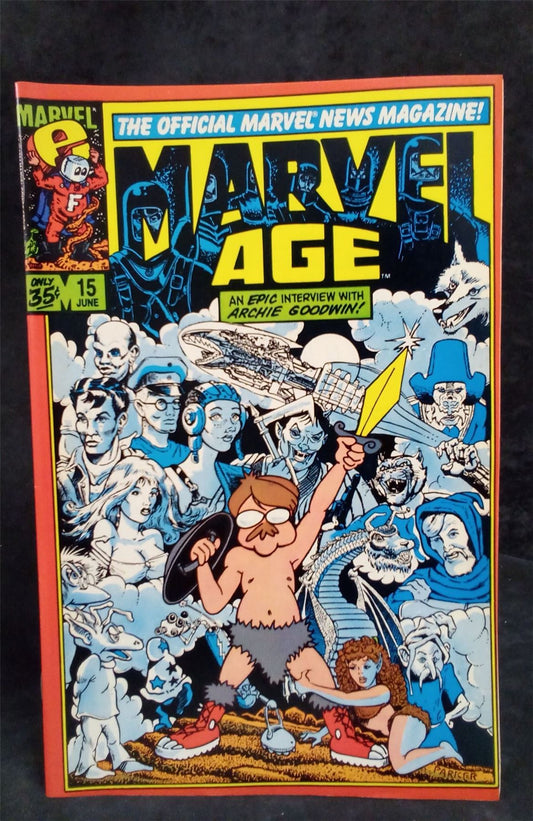 Marvel Age #15 (1984 Marvel Comics Comic Book