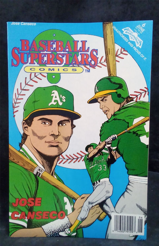 Baseball Superstars Comics #6 1992  Comic Book