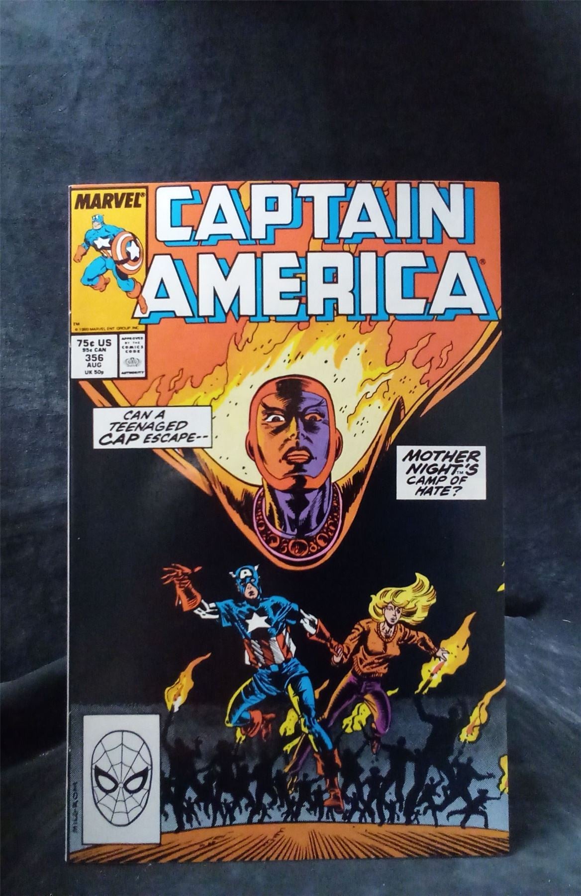 Captain America #356 1989 Marvel Comics Comic Book