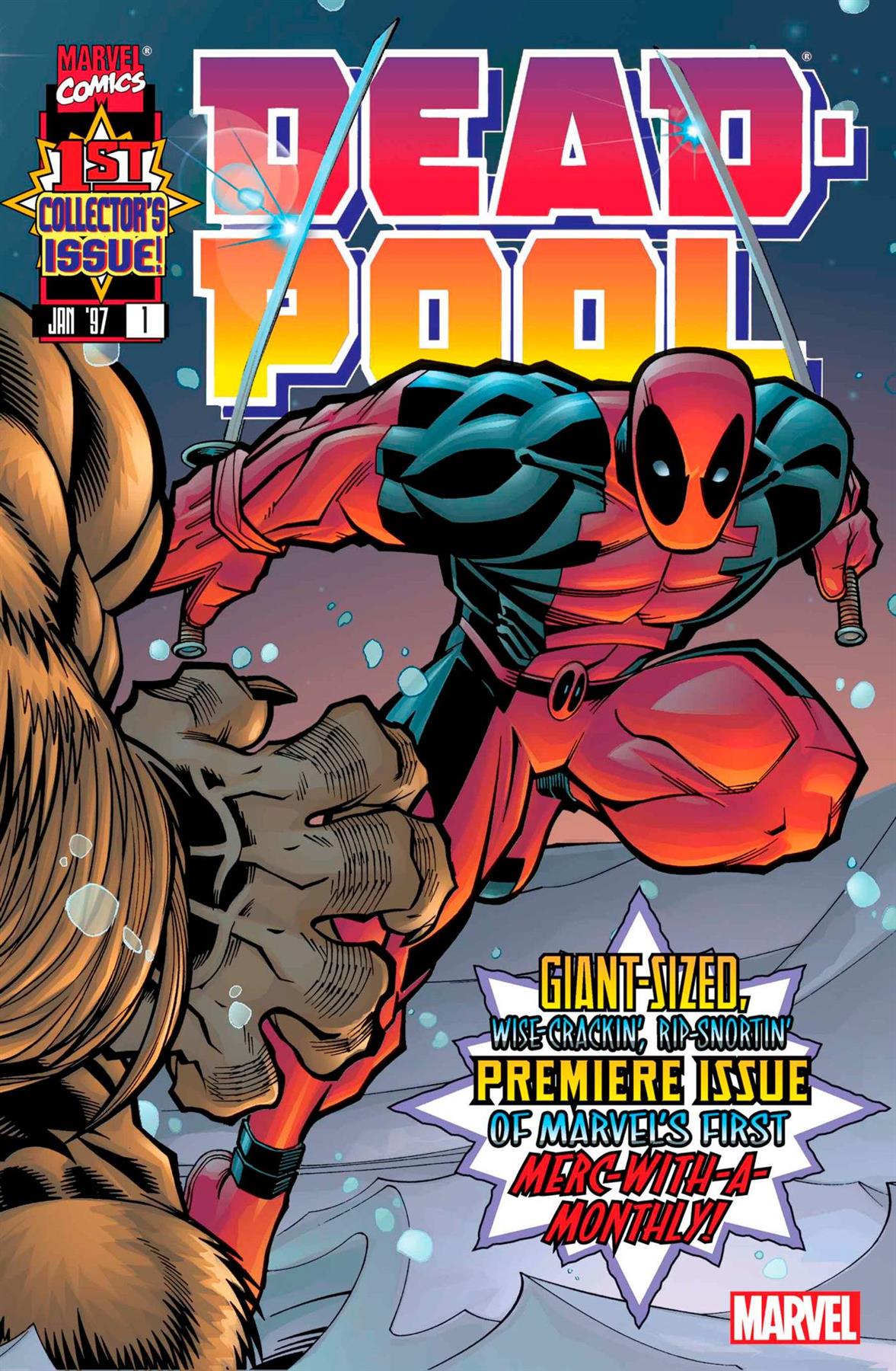 Deadpool #1 Facsimile Ed () Marvel Prh Comic Book 2024