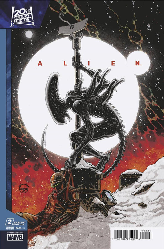 Alien #2 Dave Johsnon Var (Dave Johsnon Var) Marvel Prh Comic Book 2023