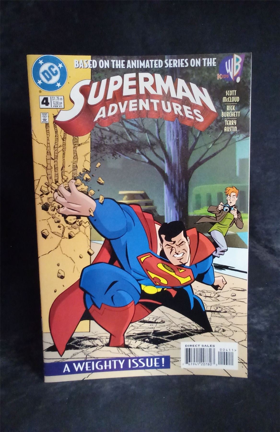 Superman Adventures #4 1997 DC Comics Comic Book
