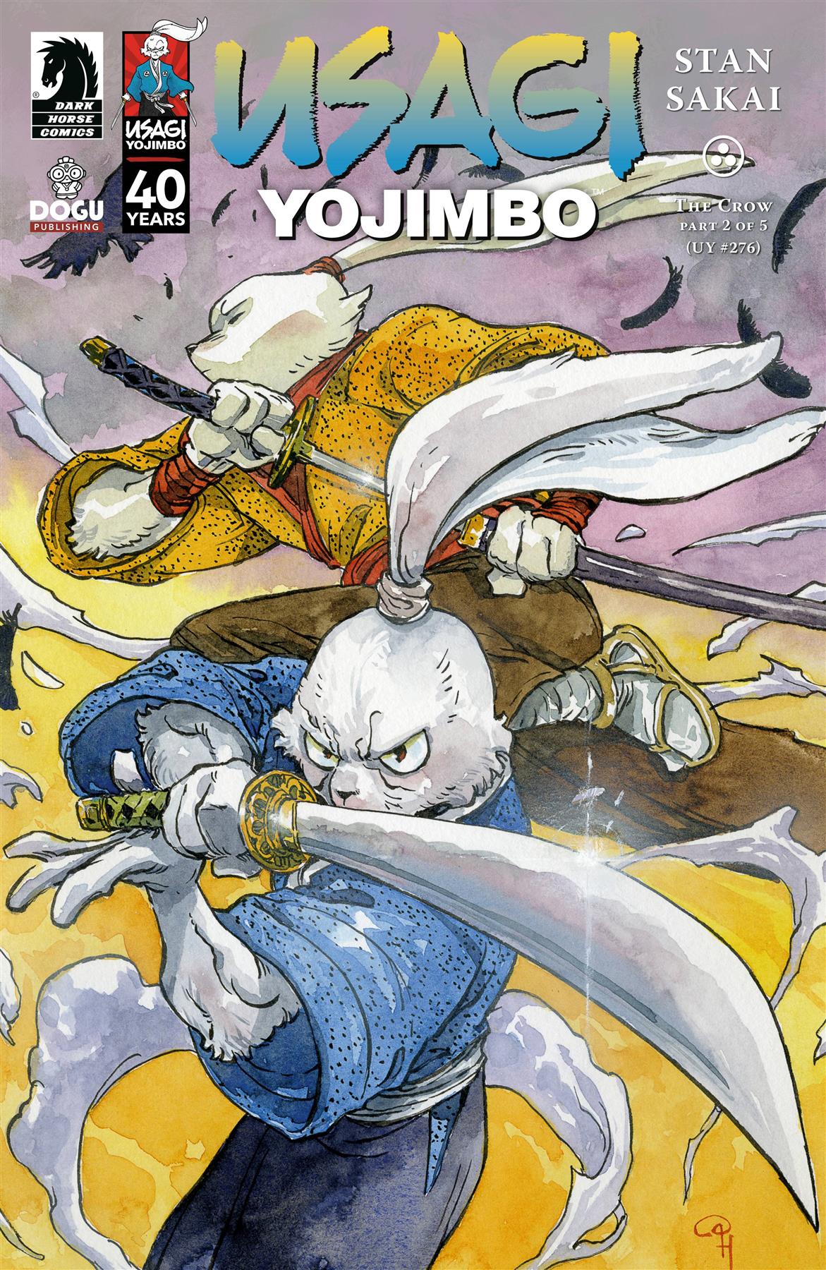 Usagi Yojimbo Crow #2 Cvr B Han Dark Horse Prh Comic Book