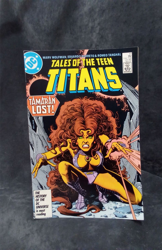 Tales of the Teen Titans #77 1987 DC Comics Comic Book