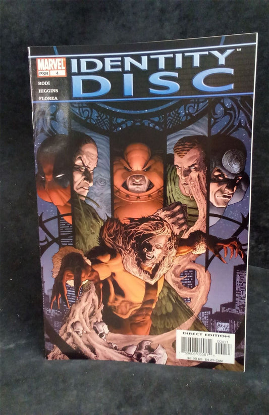 Identity Disc #4 2004 Marvel Comics Comic Book