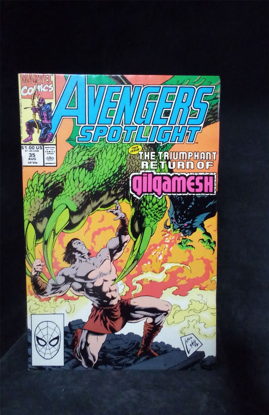 Avengers Spotlight #35 1990 Marvel Comics Comic Book
