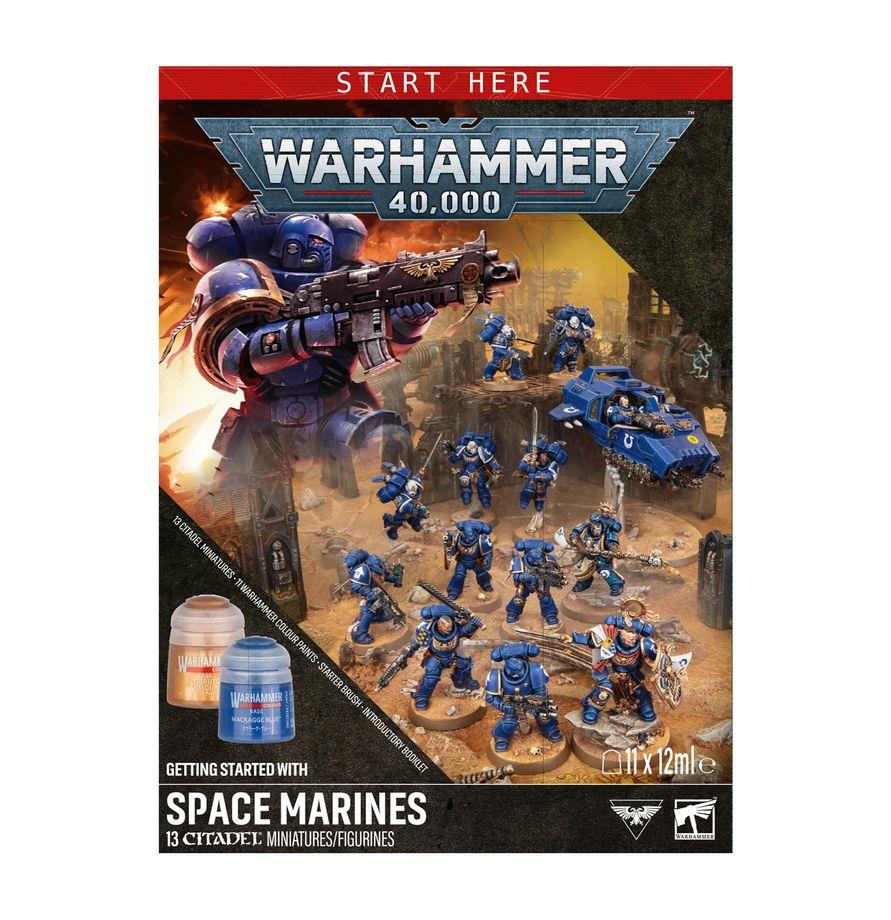 Warhammer 40k- Start Here: Getting Started with Space Marines 60-52 by Games Workshop