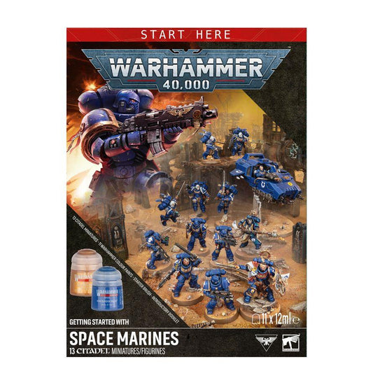 Warhammer 40k- Start Here: Getting Started with Space Marines 60-52 by Games Workshop