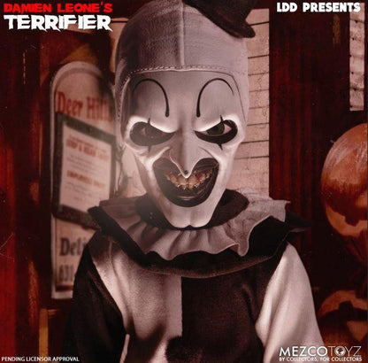 LDD Presents Terrifier: Art the Clown Doll Action Figure By Mezco Toyz