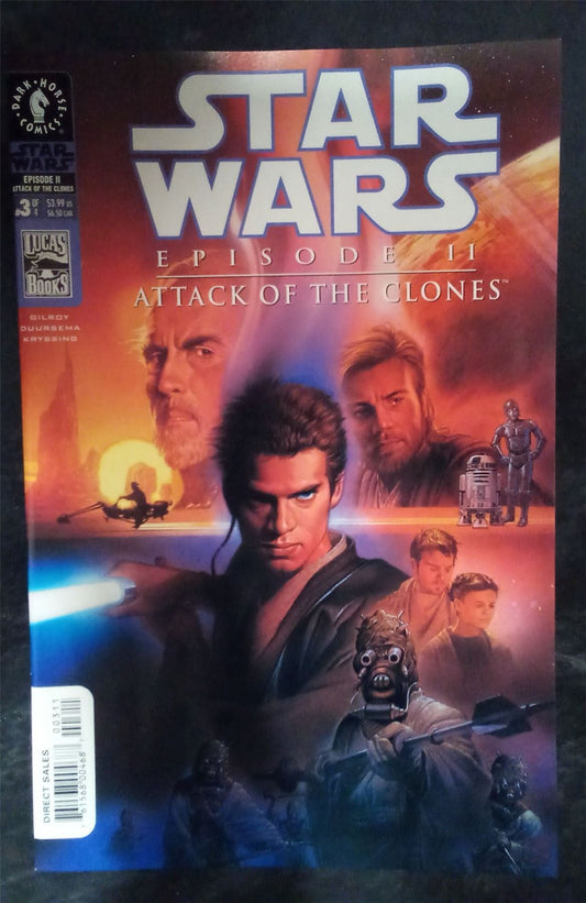 Star Wars: Episode II - Attack of the Clones #3 2002 Dark Horse Comic Book