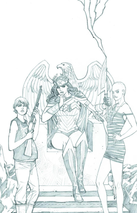 Wonder Woman Vol.4 #11 "Cliff Chiang Sketch Variant" [Comic] [Jan 01, 2012] B.A.