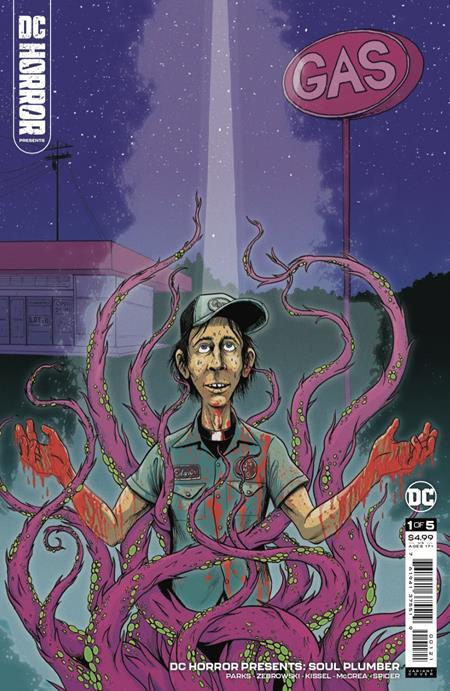 Dc Horror Presents Soul Plumber #1 (of 6) Cvr B Tom Neeley Card Stock Var (mr) DC Comics Comic Book