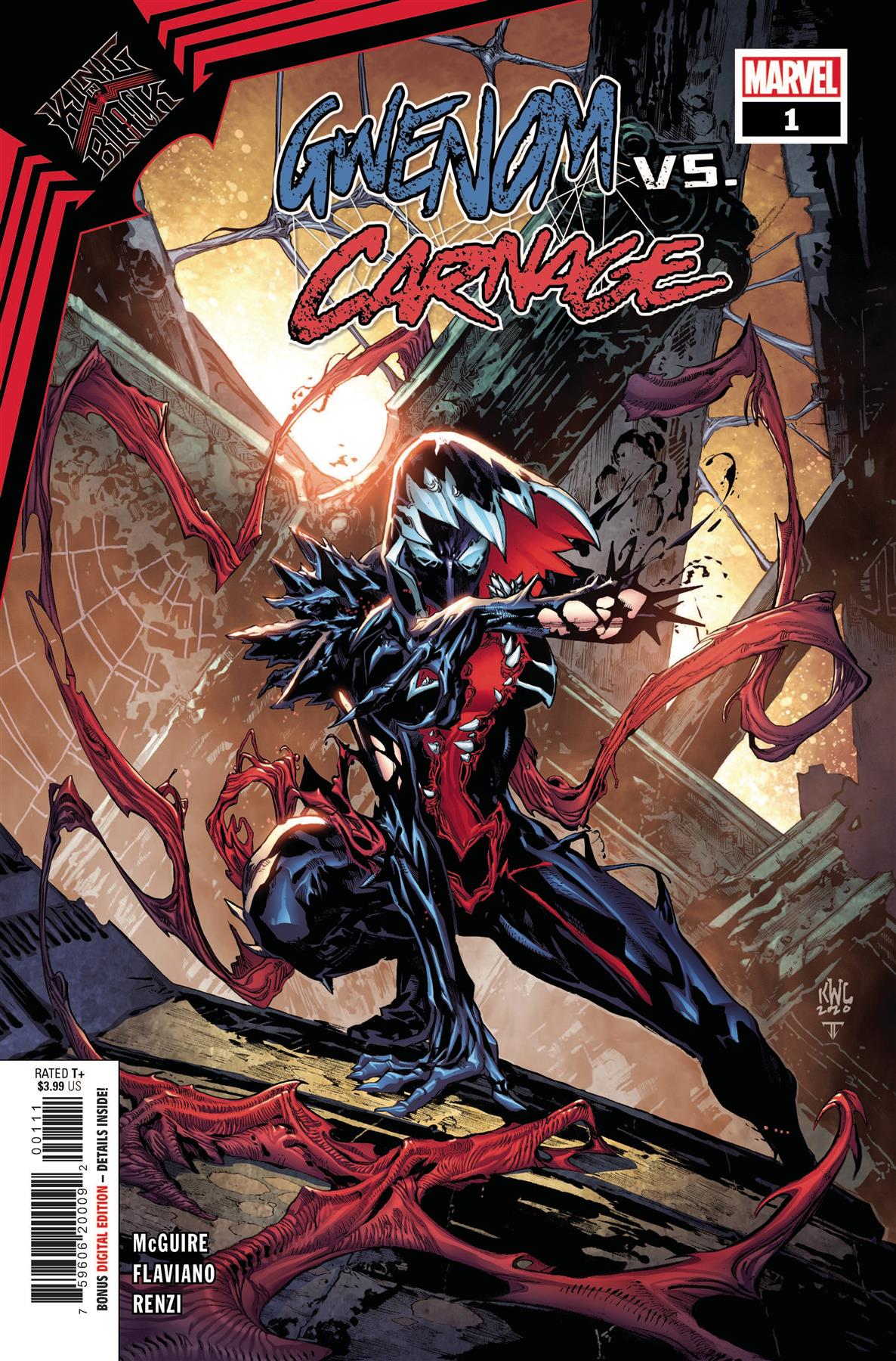 King In Black Gwenom Vs Carnage #1 (of 3) Marvel Comics Comic Book