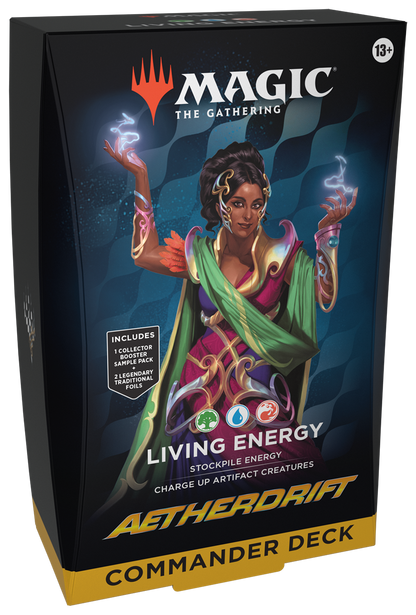 MTG TCG Aetherdrift Commander Deck Living Energy By Wizards of the Coast