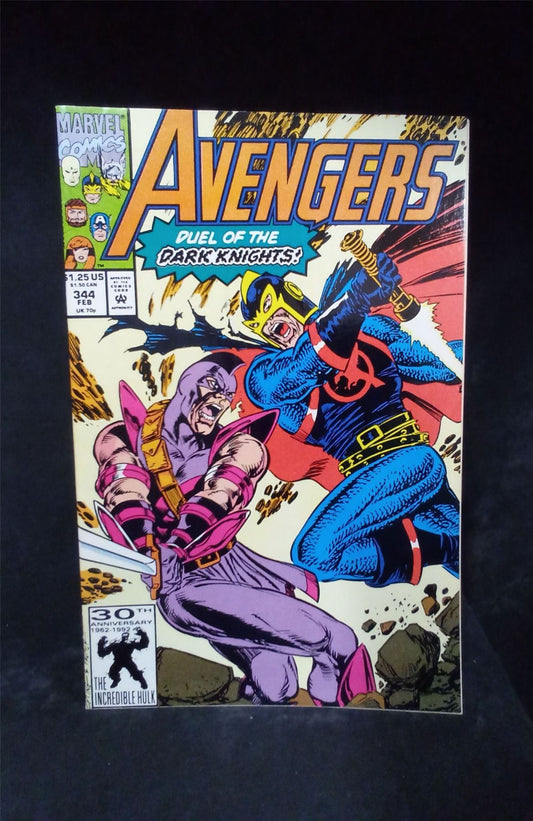 The Avengers #344 1992 Marvel Comics Comic Book