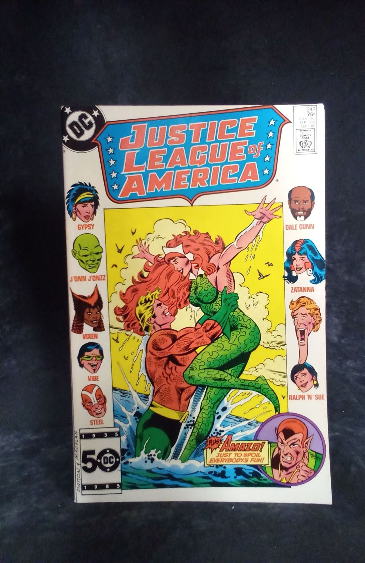 Justice League of America #242 1985 DC Comics Comic Book