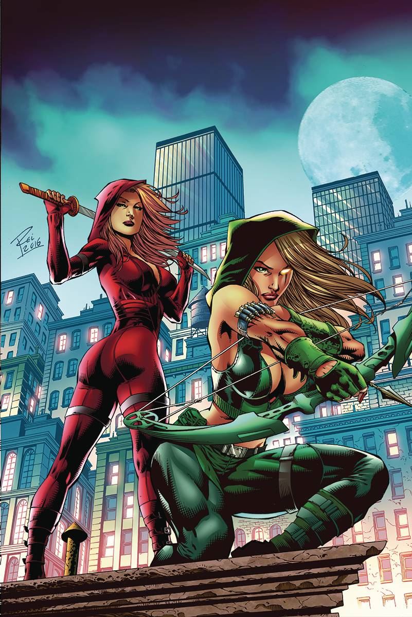 Gft Robyn Hood I Love Ny #3 (C Cvr Rei) Zenescope Entertainment Inc Comic Book