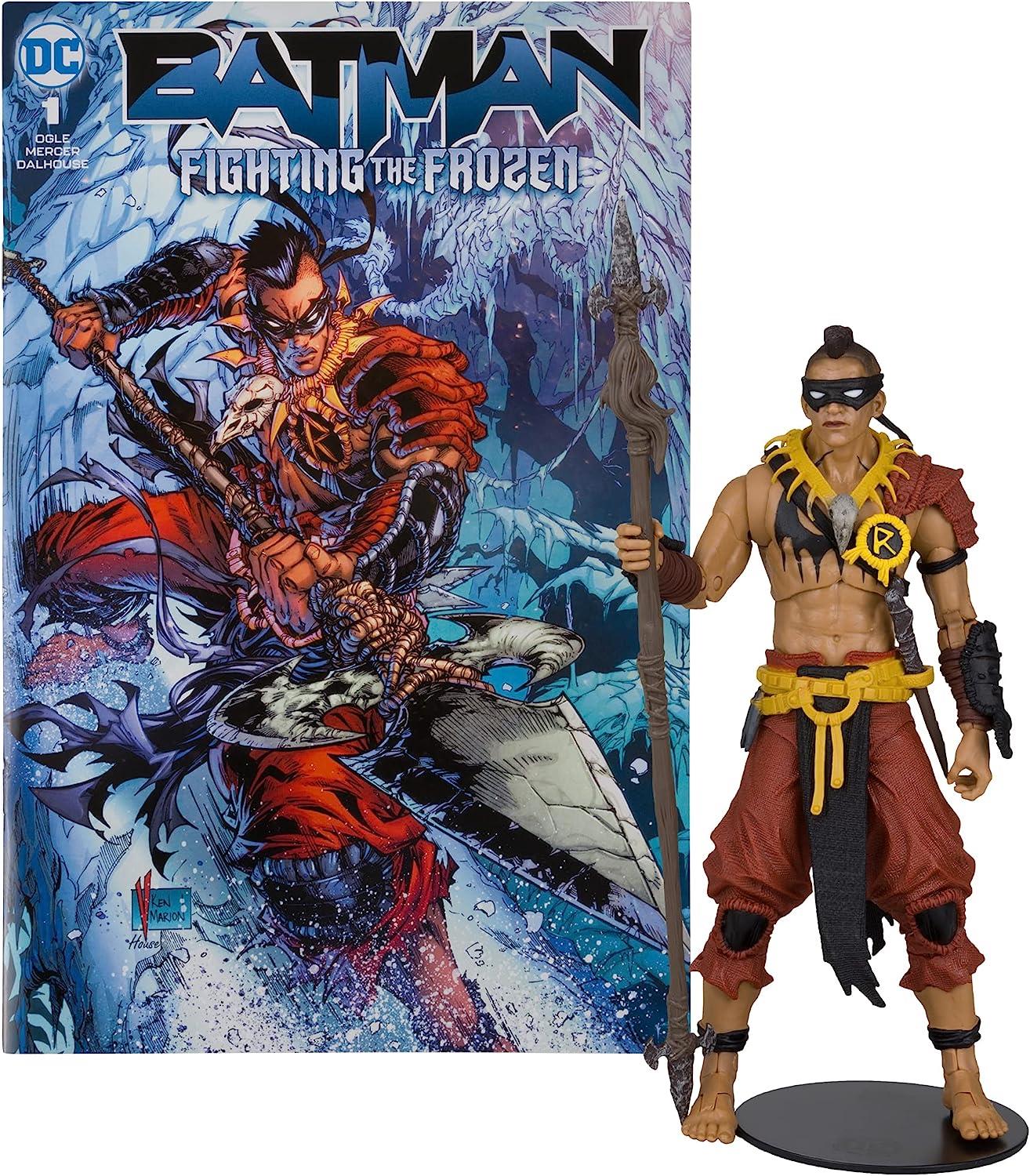 Dc Direct 7in Wv4 Robin Action Figure W/Comic