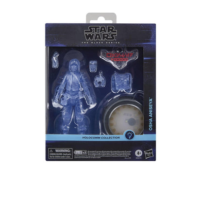 Sw Black Ser Holocomm Coll Osha Aniseya Light-up Action Figure