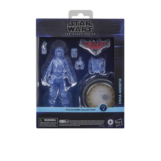 Sw Black Ser Holocomm Coll Osha Aniseya Light-up Action Figure