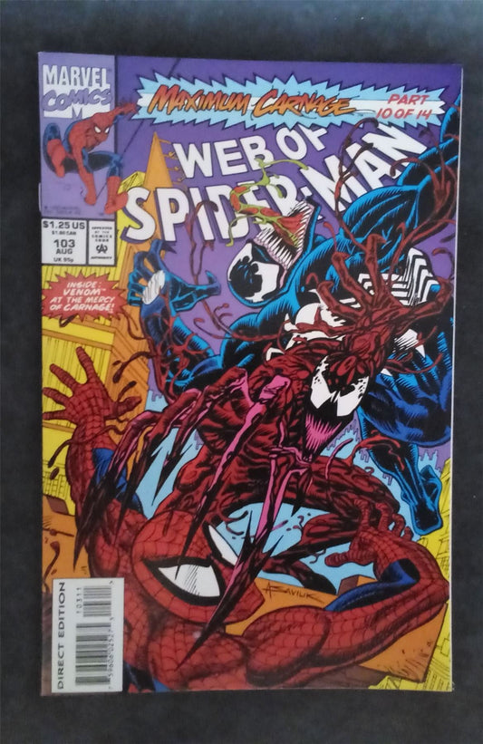 Web of Spider-Man #103 (1993) Marvel Comics Comic Book