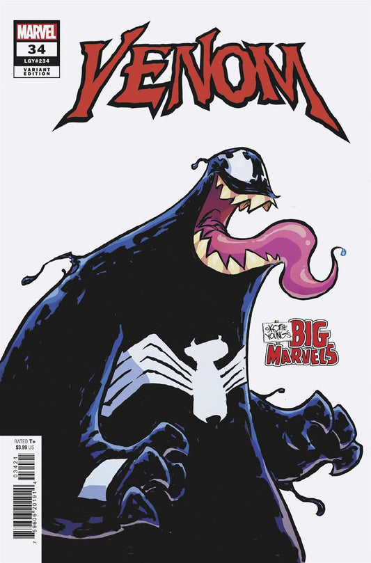 Venom #34 Skottie Young Big Marvel Var (Skottie Young Big Marvel Var) Marvel Prh Comic Book 2024