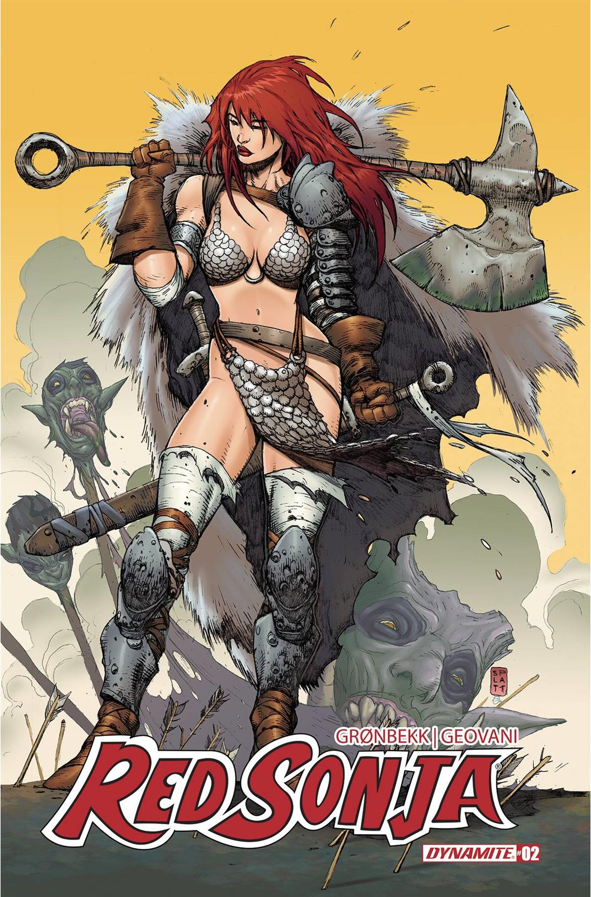 Red Sonja 2023 #2 Cvr A Platt Dynamite Comic Book
