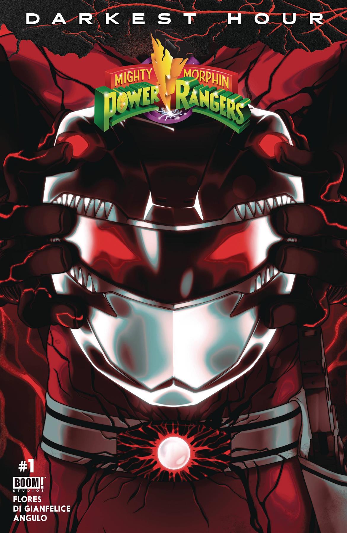 Mmpr Darkest Hour #1 Cvr D Helmet Var Montes (c: 1-0-0) Boom! Studios Comic Book
