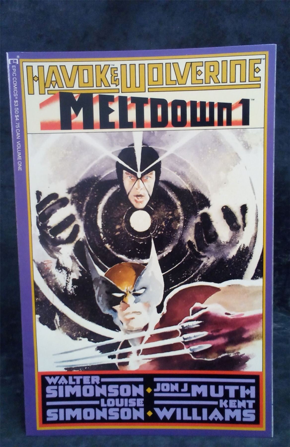 Havok & Wolverine: Meltdown #1 1988 Marvel Comics Comic Book