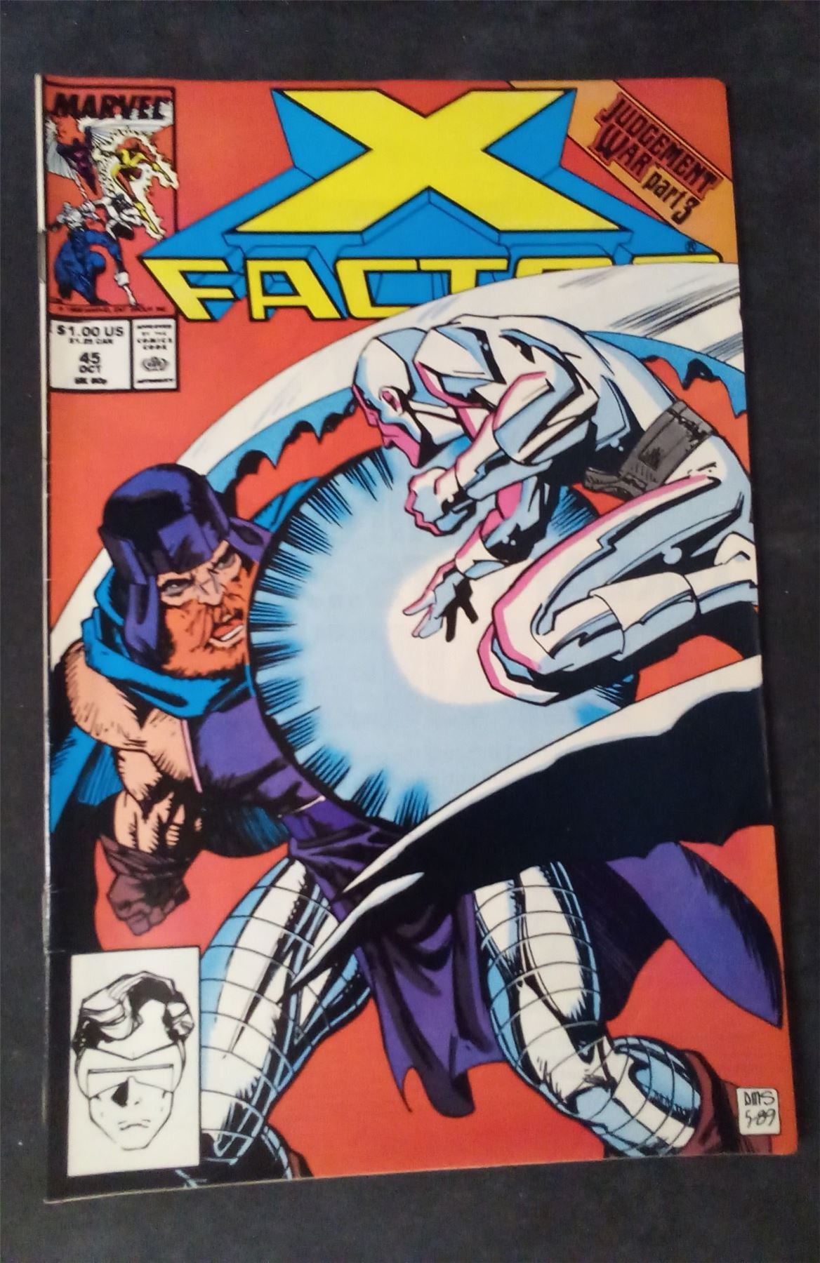 X-Factor #45 1989 marvel Comic Book