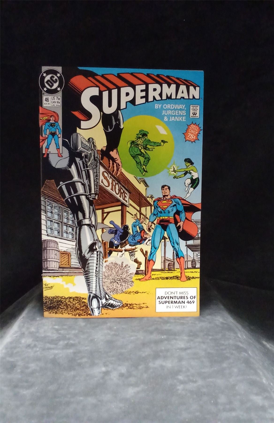 Superman #46 1990 DC Comics Comic Book