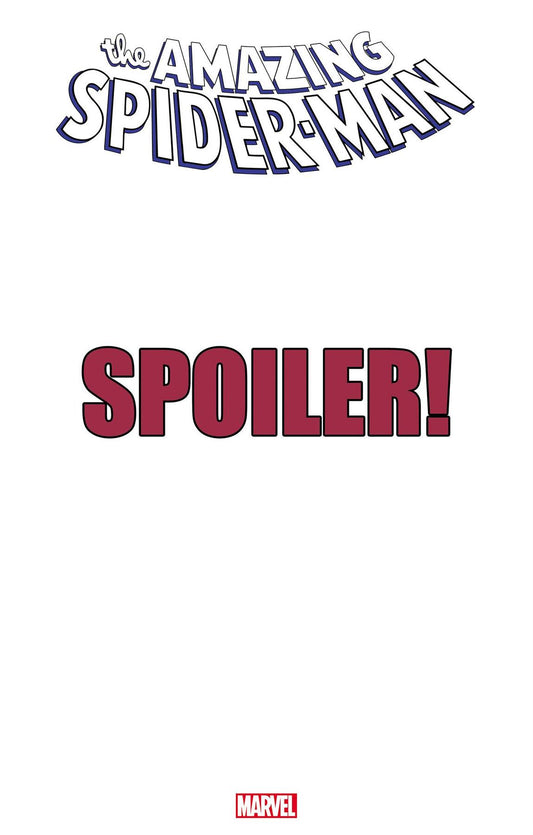 Amazing Spider-man #26 Tbd Artist Spoiler Var (Tbd Artist Spoiler Var) Marvel Prh Comic Book 2023