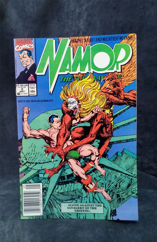 Namor, the Sub-Mariner #2 Direct Edition 1990 Marvel Comics Comic Book