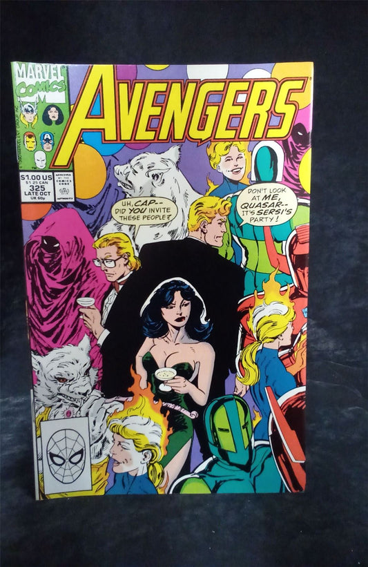 The Avengers #325 1990 Marvel Comics Comic Book