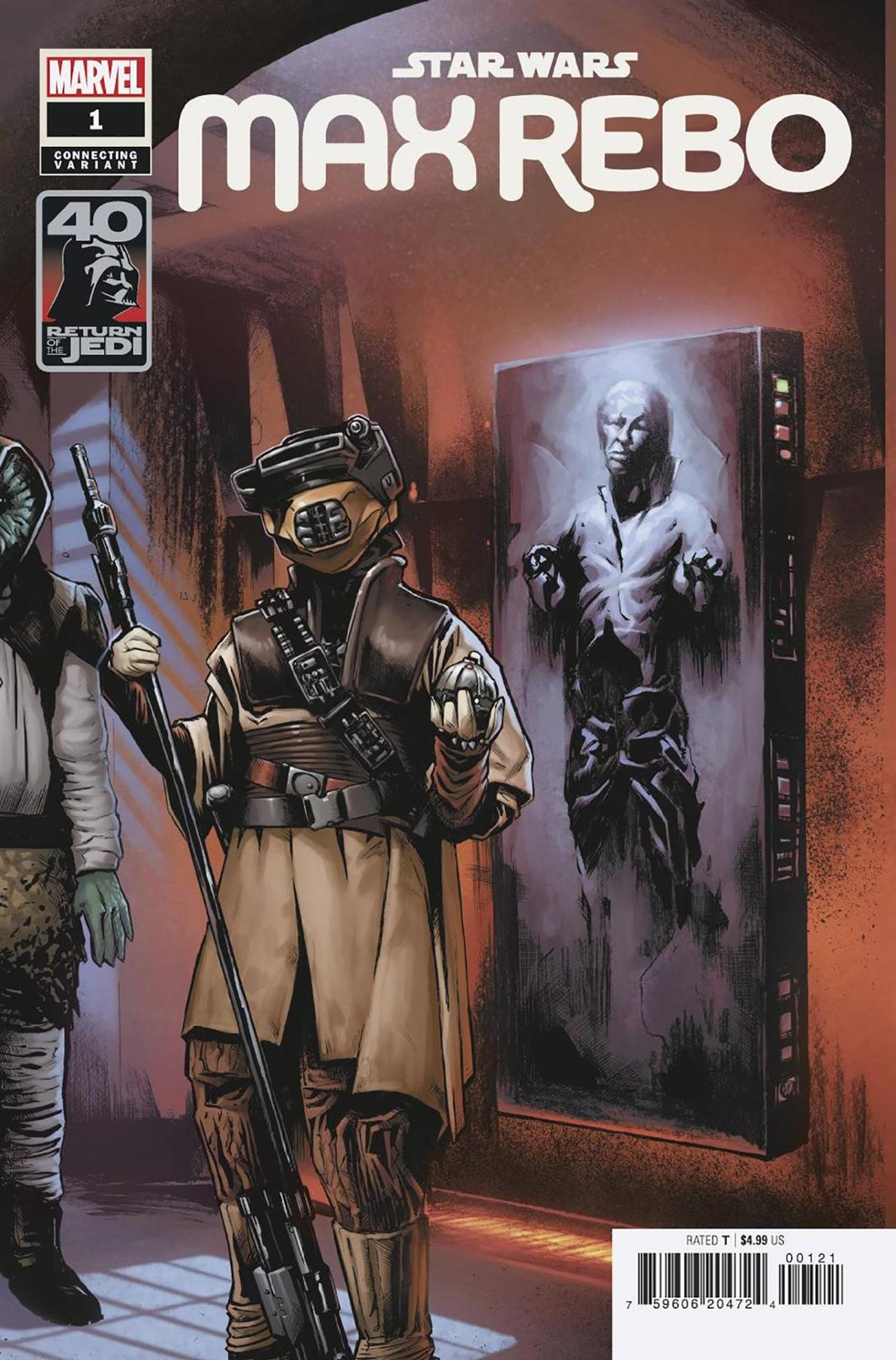 Star Wars Return Of Jedi Max Rebo #1 Garbett Connect Var Marvel Prh Comic Book