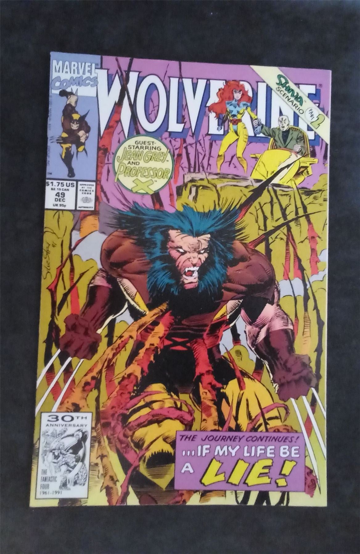 Wolverine #49 1991 marvel Comic Book