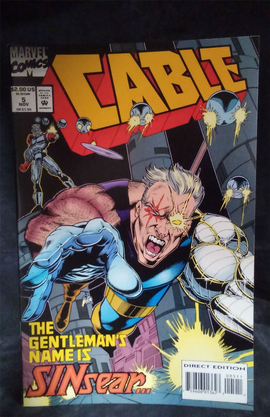 Cable #5 1993 Marvel Comics Comic Book