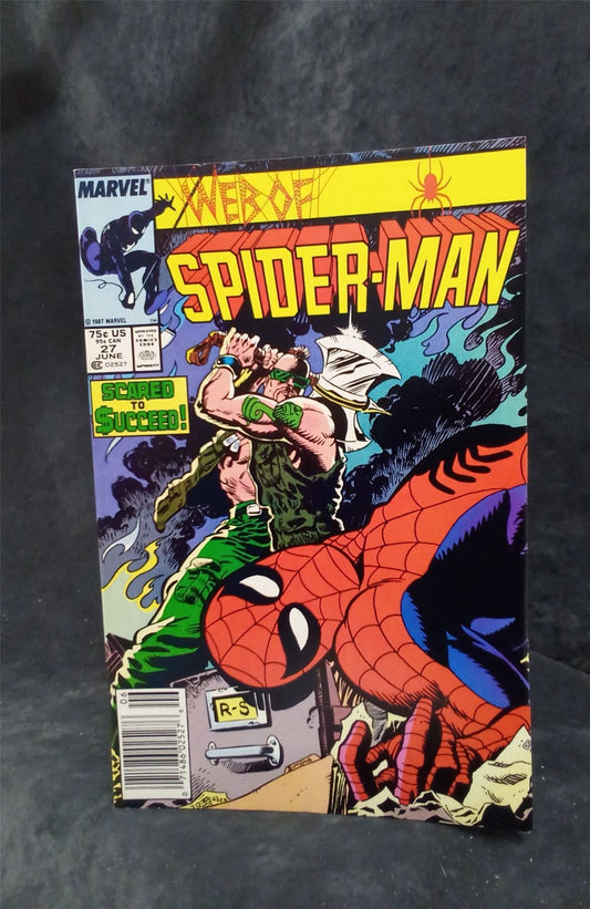 Web of Spider-Man #27 1987 Marvel Comics Comic Book